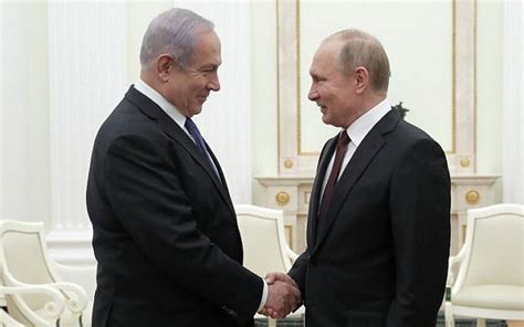 Netanyahu in Moscow tells Putin Israel will continue hitting Iran in Syria