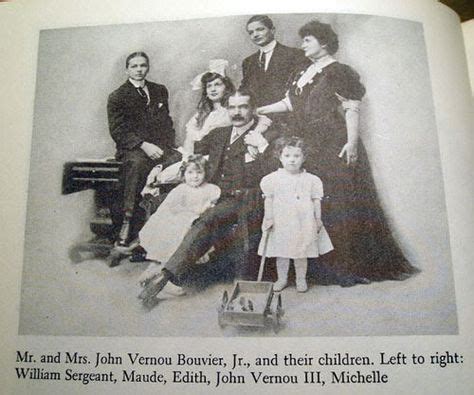 Big Edith's family. Mr. and Mrs. John Vernou Bouvier, Jr. and their children from L to R ...