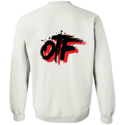 King Von Merch Grandson King Von OTF Crewneck Sweatshirt Hoodie - Tiotee