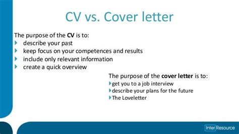 Cv and cover letter group counseling