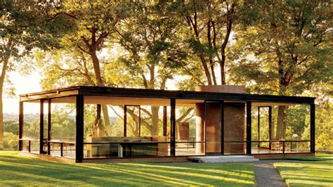 Architect Philip Johnson's Glass House - Architectural Digest