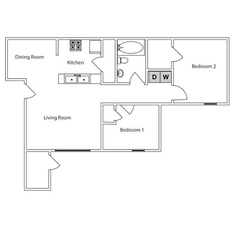 Floor Plans - Pine Grove Apartments