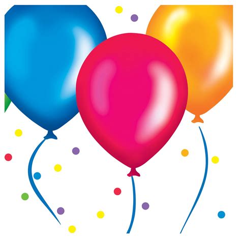 happy birthday balloons clipart - Clip Art Library