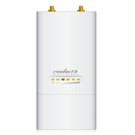 Rocket Ubiquiti RocketM5, 5GHz airMAX 27dBm, 150+Mbps 2 RPSMA Puerto 10 ...