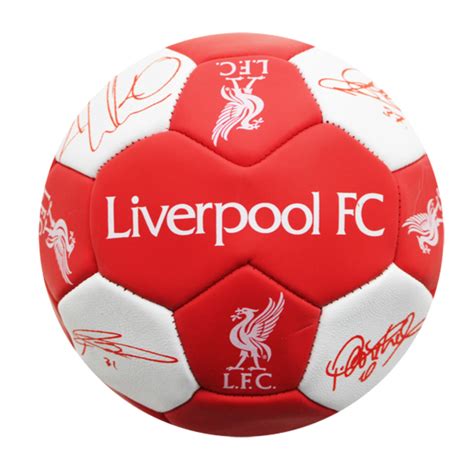 Official Liverpool FC Nuskin Signature Size 3 Soccer Ball | Liverpool ...