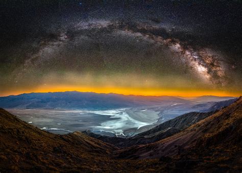 Dante's View Milky Way Mount Whitney Badwater Basin Death Valley ...