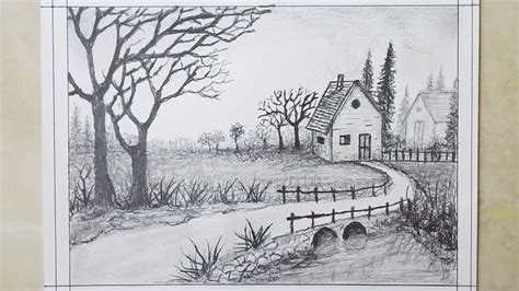 Nature Pencil Sketches Gallery