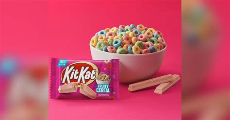 Kit Kat's Newest Flavor, Fruity Cereal, Is Available Now!