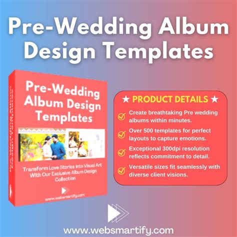 Pre-Wedding Album Design Templates - Websmartify