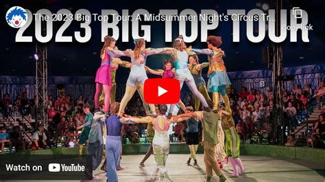 Watch the 2023 Big Top Tour Trailer! - Circus Smirkus