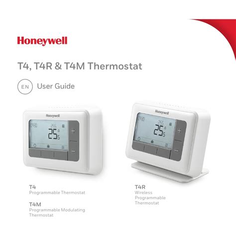 Honeywell T4 Wired Programmable Thermostat Wiring Diagram - Wiring Diagram and Schematic Role