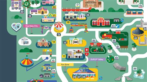 Legoland Florida map 2016 :: Behance