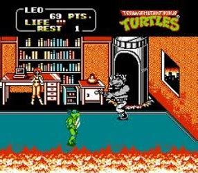 Teenage Mutant Ninja Turtles II Nintendo NES Original Game For Sale