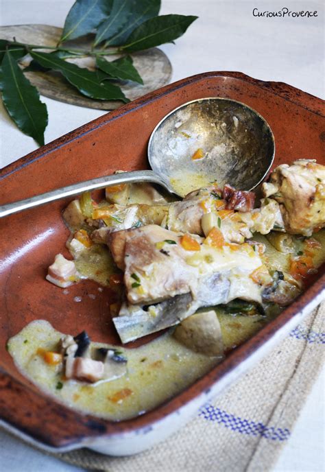 Tarragon Chicken Fricassée Recipe - Curious Provence