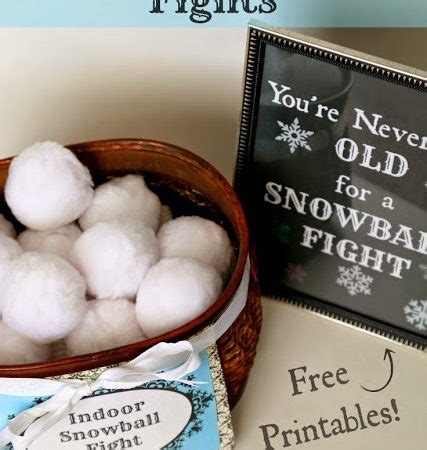 Indoor Snowball Fight Ideas | Making Life Blissful