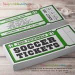 Free Printable Soccer Ticket Template - Free Printables Online