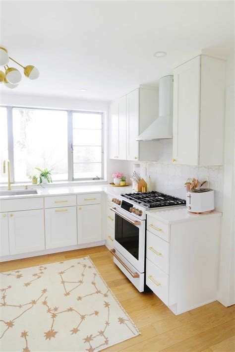 Pink and White Kitchen Makeover (Before + After) - A Beautiful Mess