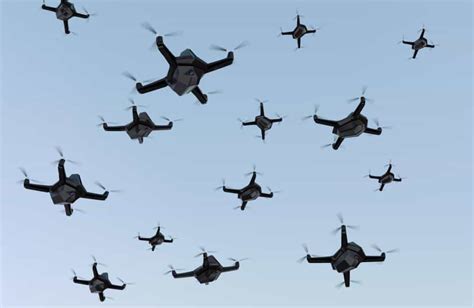 Drone Swarms for Commercial Operations | Unmanned Systems Technology