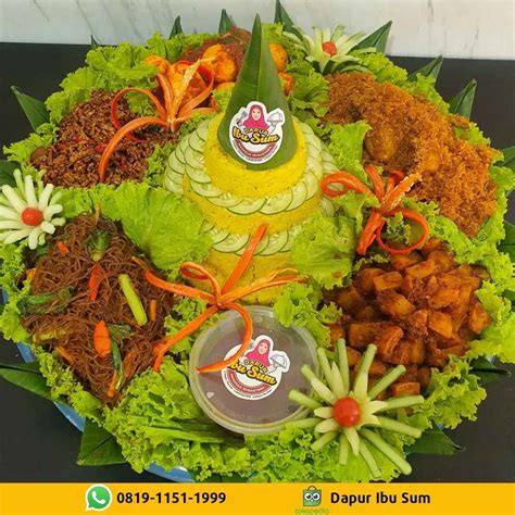 Open Order Tumpeng Nasi Kuning-Dapur Ibu Sum