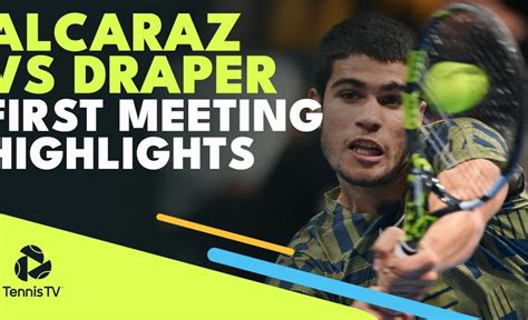 Carlos Alcaraz vs Jack Draper First Meeting Thriller! | Basel 2022 ...