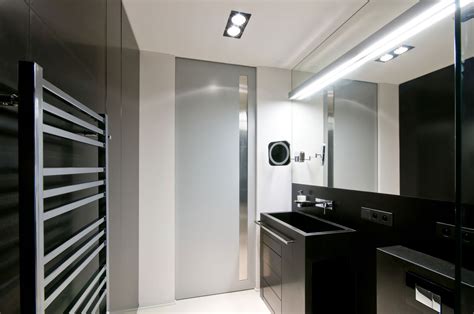 Vanity Lighting in Unique Stylish Apartment | Home Design and Decoration