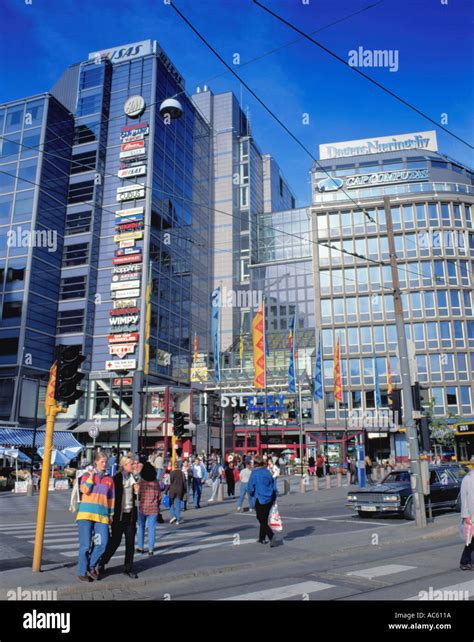 Oslo City shopping centre, central Oslo, Norway Stock Photo - Alamy