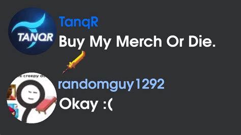 When You Get TanqR Merch (Roblox Bedwars) - YouTube