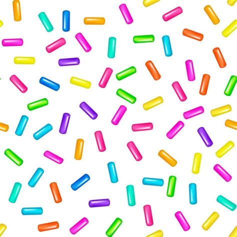 Sprinkles White Background Illustrations, Royalty-Free Vector Graphics & Clip Art - iStock