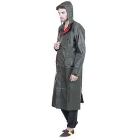 Buy Versalis 18 mm Ra Plus Long Rain Coat with Hood, L-Size Online in India at Best Prices