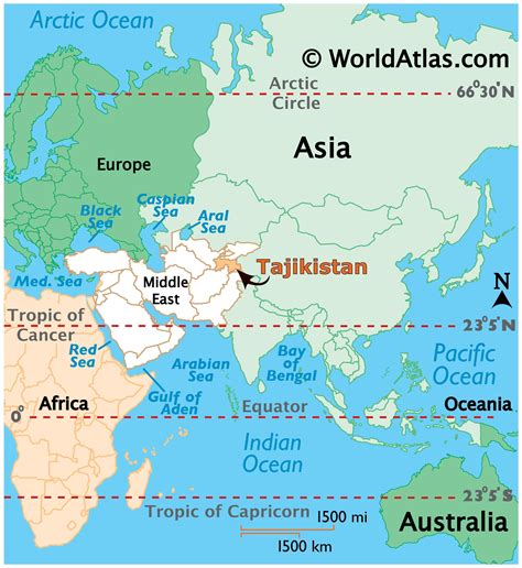 Tajikistan Maps & Facts - World Atlas