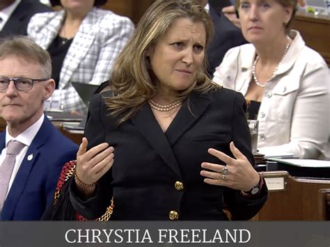 Freeland apologizes for saying Poilievre wears more makeup than her ...