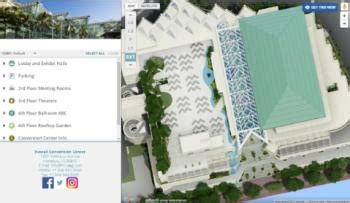 Floor Plans and Schematics for the Hawaii Convention Center