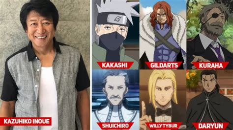 10 Famous Naruto Characters Voice Actors - My Otaku World