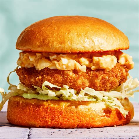 Crispy Golden Shrimp Burgers Recipe | Bon Appétit