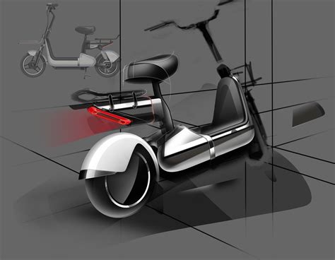 electric bike design on Behance