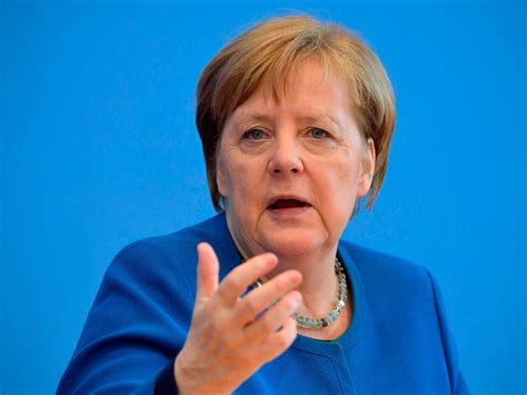 Angela Merkel in self-isolation after her doctor tested positive for ...