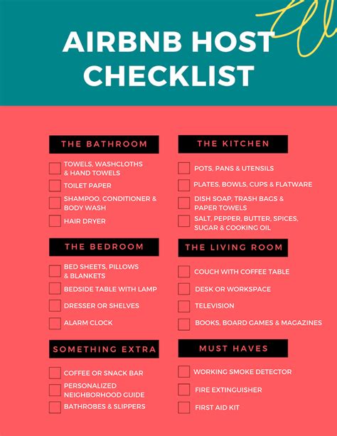 Airbnb Cleaning Checklist Template, Web To Make Your Cleaning Routine Even More Convenient And ...