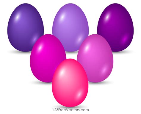 Colorful Easter Eggs Vector by 123freevectors on DeviantArt