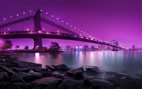 New-York-City-Manhattan-Bridge | Bridge wallpaper, City wallpaper ...