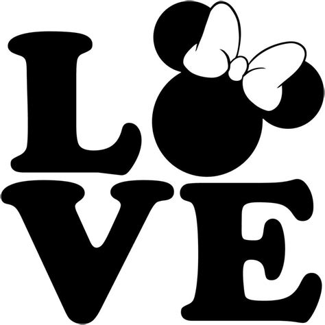 Minnie And Mickey Mouse Silhouette at GetDrawings | Free download