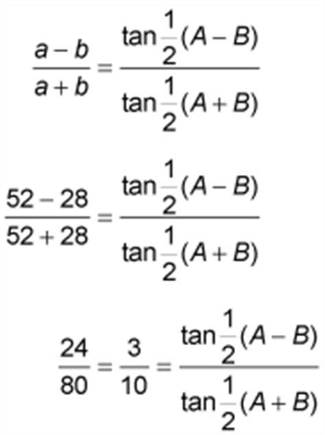 Use the Law of Tangents with SAS - dummies