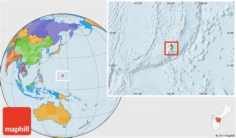 Political Location Map of Yona