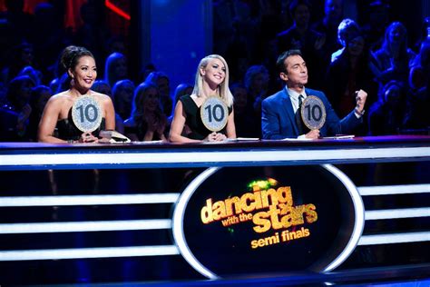 Dancing with the Stars judges CARRIE ANN INABA, JULIANNE HOUGH, BRUNO TONIOLI, ABC - Adam Taylor ...