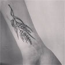 Image result for australian wattle tattoo | Plant tattoo, Tattoos, Native tattoos