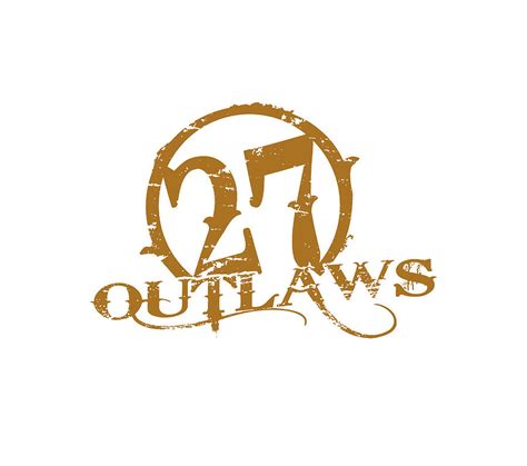 New band logo outlaws Digital Art by Nuki Ajiginanjar - Fine Art America