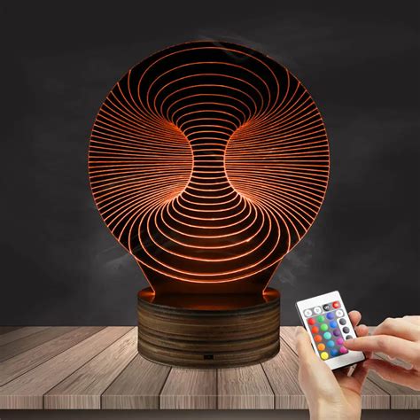 1Piece 3D Lamp Lamp Optical illusion Ligh Art Of Light Artistic LED ...