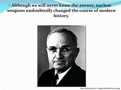 PPT - Harry S. Truman & The Atomic Bomb PowerPoint Presentation - ID ...