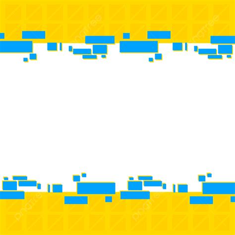 Yellow Geometric PNG Picture, Blue Yellow Geometric Shape Vector ...