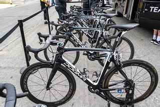 Team Sky's Pinarello Dogma team bikes in King City | Flickr