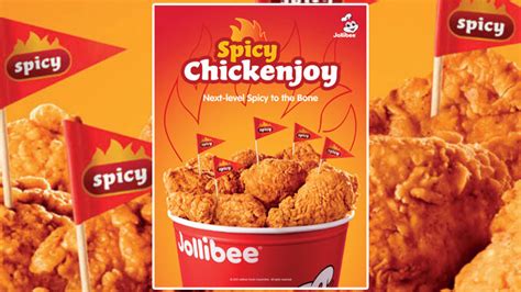 Jollibee Introduces New Spicy Chickenjoy - Chew Boom